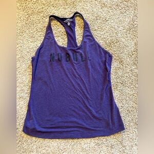 Women’s Purple, NOBULL tank size large. Good condition